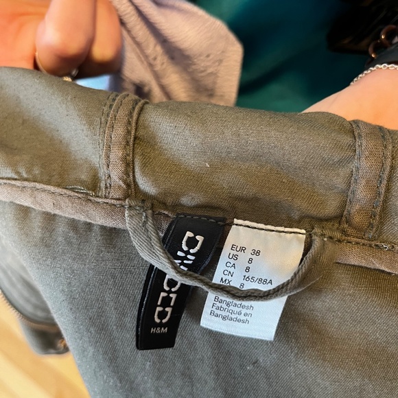 Green Divided Utility Jacket	US 8 - Picture 3 of 3